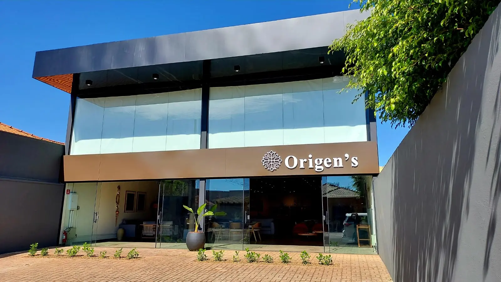 Fachada da loja Origen's em Ourinhos